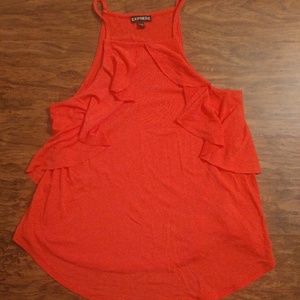 Express Ruffle Tank Top
